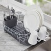 KitchenAid Low Profile Carbon Steel Dishrack, one size, Charcoal