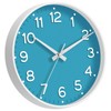 Roymnie Wall Clock, 10 Inch Silent Wall Clocks Battery Operated-Modern