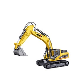 HNR 1:50 Alloy Die-cast Articulated Excavator Engineering Vehicle Model,Construction Alloy Toys Figures,hydraulic Excavator,party, toy diggers and excavators for Kids＆Adults