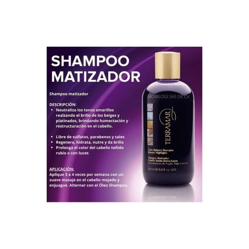 TERRAMAR 2 shampoo matiz Terramar
