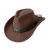 Aegistus Cowboy Hat for Women and Men, Unisex Western Cowboy