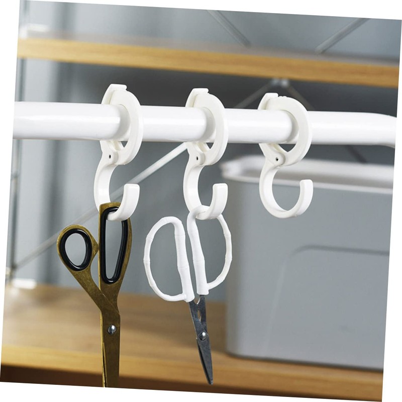 ABOOFAN 4pcs Adjustable Clasp Hooks for Clothing Kitchen and Sundries
