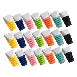 Gatuida 50 Pcs Universal Cable Protectors for Organize Black Cable Hider Cord Cover Charging Line Protector Random Color