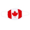 Bodico Canadian flag Cotton Fabric Reusable Face Mask for Adults,