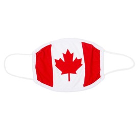 Bodico Canadian flag Cotton Fabric Reusable Face Mask for Adults, Multicolour 1 count