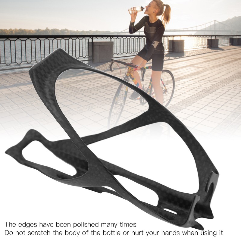 Full Carbon Fiber Matte Bike Water Bottle Holder MTB Road