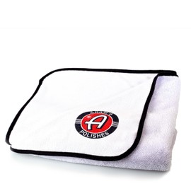 Adam's Ultra Plush Drying Towel (Single) - Microfiber Cleaning Cloth for Car Detailing, Drying, Car Wash | Soft Rag Towel Won't Scratch Paint | Wax Auto Kit Glass Cleaner Supplies