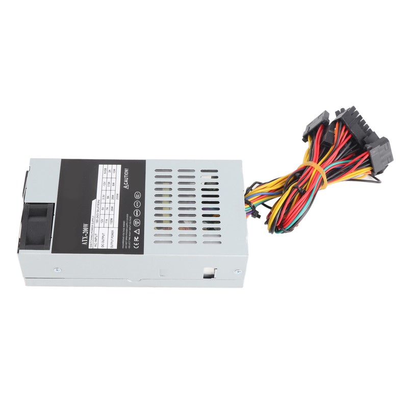 200W Power Supply Sturdy Metal Fast Cooling Widely Compatible Desktop