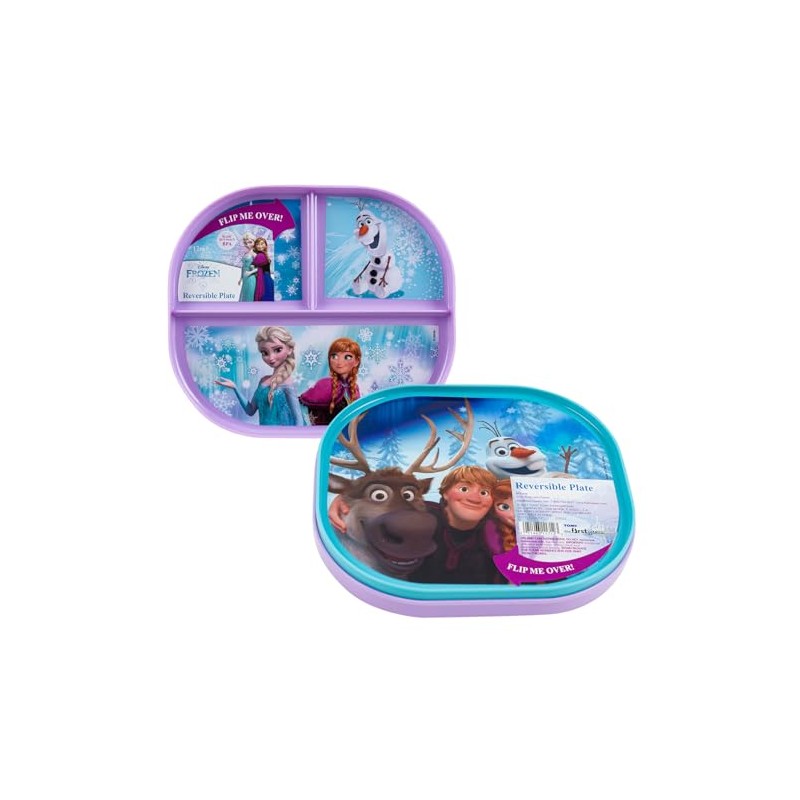Show-Offs Reversible Character BPA Free Plate - 8 x 7