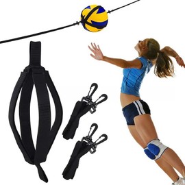CAWKAY Volleyball Practice Attack, Spike, Serve Toss, Exercise Equipment, Jump, Self-Practice Equipment, For Volleyball 4, 5 Balls