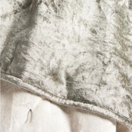 Aqua 50 X 70 VELVET OMBRE. Color: Grey Ombre