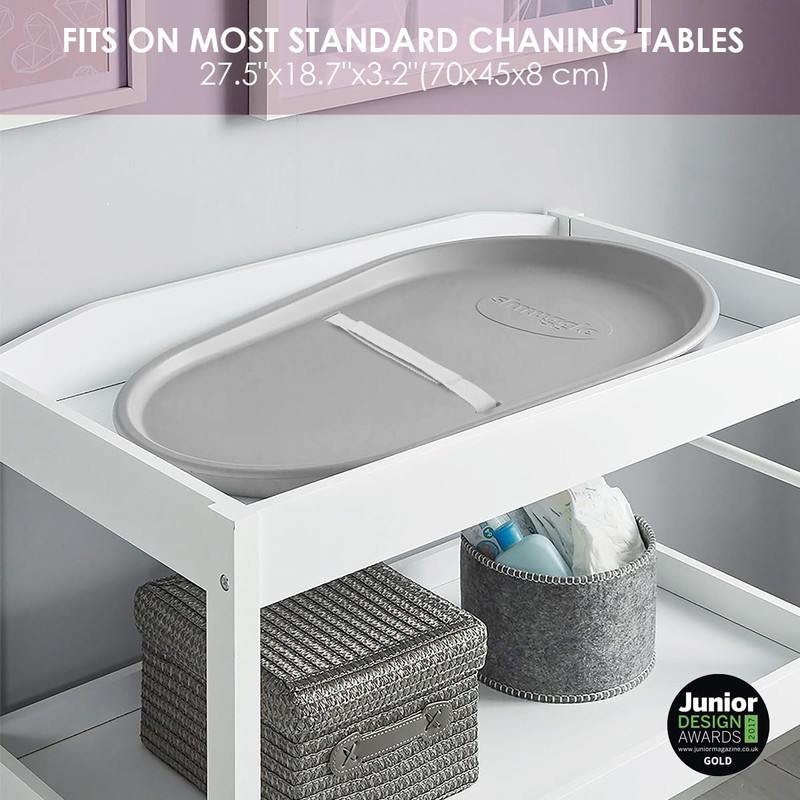 Shnuggle Changing Essentials Bundle - Squishy Changing Mat Taupe +