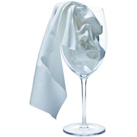 Microfiber Towel Wine-Glass Shining Fabric. Cleans and Dries. Polish Without Scratching, Measures 24" x 22".