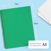 RAYLU PAPER - File Folder with Transparent A4 Plastic Sleeves