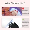 UV Protection Fingerless Gloves for Nail Lamp - Shield Skin