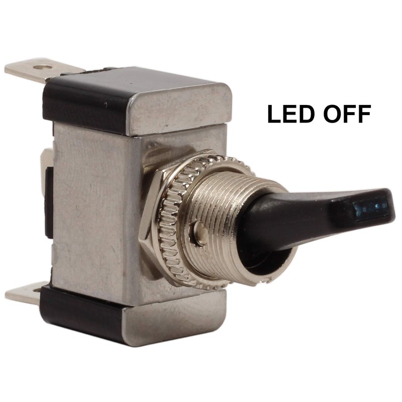 Fastronix 20 Amp Blue LED Toggle Switch Kit ON-Off SPST