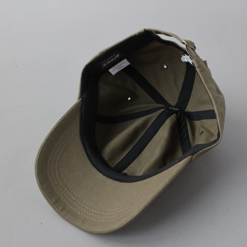 Avirex Men’s Military Tag Baseball Cap, Hat, Cotton Cap, Polo