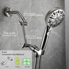 Shower Head Extension Arm, 6 Inch Adjustable Shower Arm Extender
