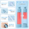 Segbeauty Vacuum Bottle, 50ml 3 Pack Pump Bottle, Cosmetic Divider