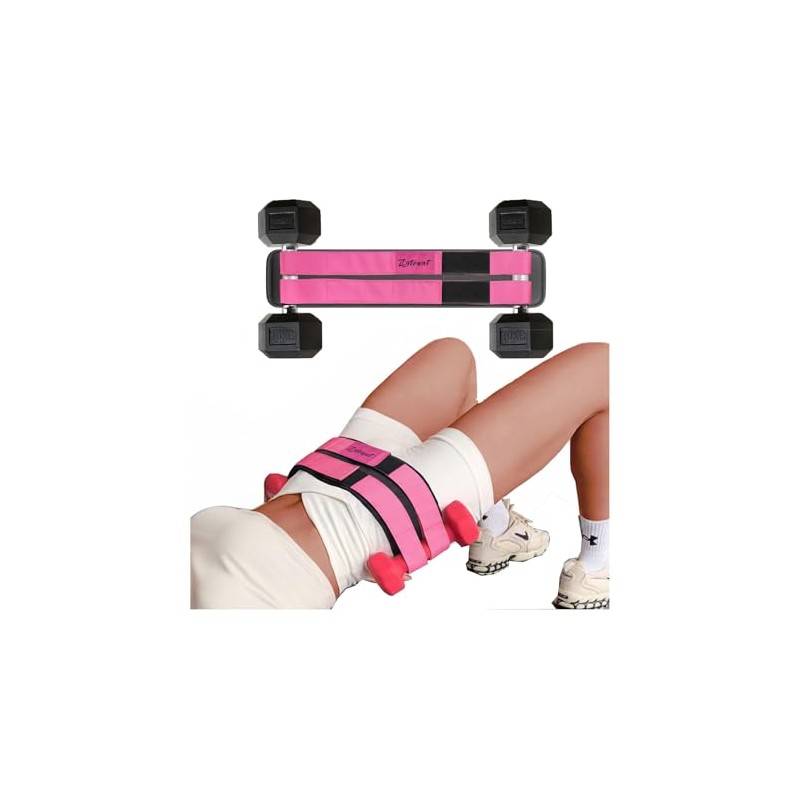 Hip Thrust Barbell Pad Belt for Gym, Fitness Booty Support