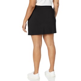 Zac & Rachel Women's New Millennium Pull-on Skort, Black, 20 Plus