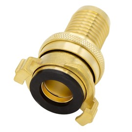 VARIOSAN VARIOSAN Saug- und Hochdruckkupplung 12401, 1/2" Tülle, Messing blank, System Geka