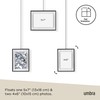 Umbra Exhibit Picture Frame Gallery Set Adjustable Collage Display for