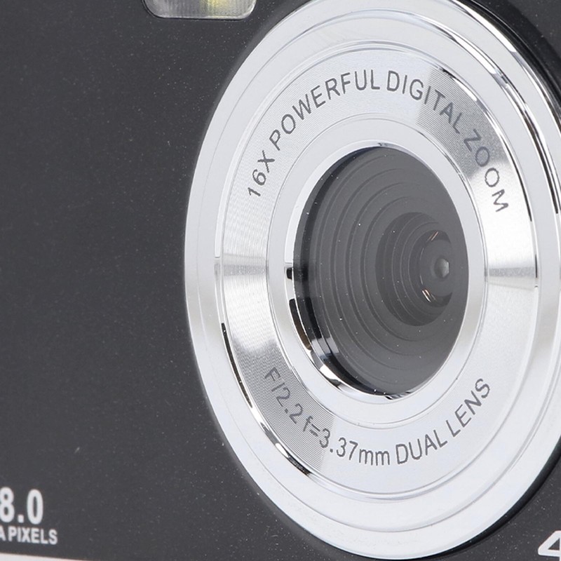 Pocket Camera 48MP 4K Ultra HD Dual Lens 16x Zoom