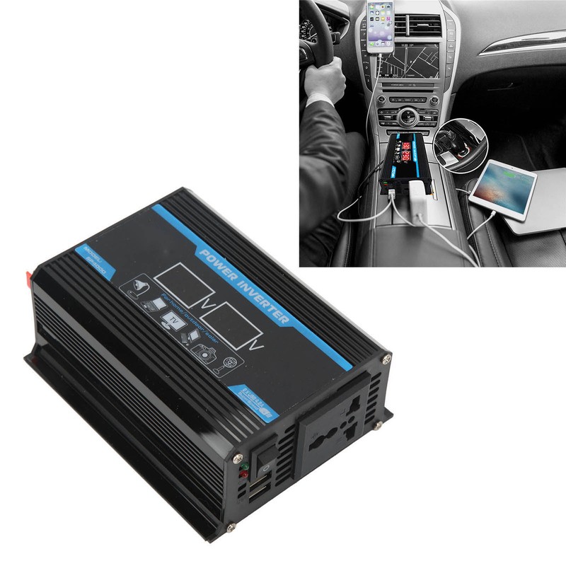300W Modified Sine Wave Inverter USB Car Power Inverter Adapter