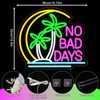 OYCGZV Wendekreis Neon Sign, No Bad Days LED Neon Sign