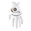 FootJoy Women's StaSof Golf Glove, White, Large, Worn on Left