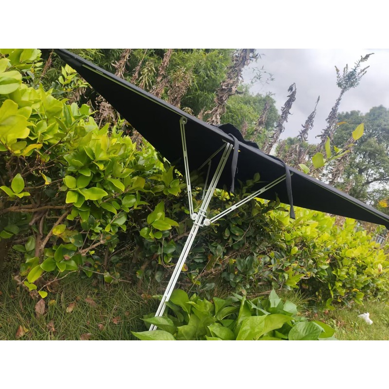 Classy Shade Yumma Plant Umbrella, Triangular, for Garden and Patio