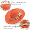 H.Busque Boho Western Hat Big Wide Brim Fedora Hat Felt
