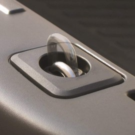 4pcs Tie Down Anchors Retractable Truck Bed Rail Tie Down Anchors Hook Rings Stretchable Fits for Ford F 150 1998-14 1000lbs Load Capacity