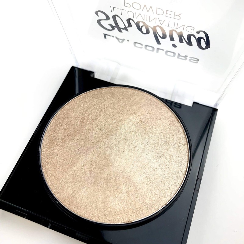 L.A. COLORS Strobing Illuminating Powder, Gleaming Goddess, 1 Ounce