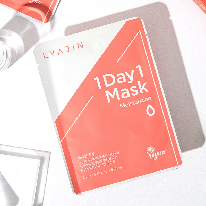 riazine Riajin One Day One Moisturizing Mask 6 pieces per