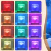 Night Light, Sea Light, Aurora Lamp, Remote Control, 16 Color