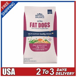 GENERIC Natural Balance Fat Dogs Chicken & Salmon Formula Low Calorie Dry Dog Food 24 lb