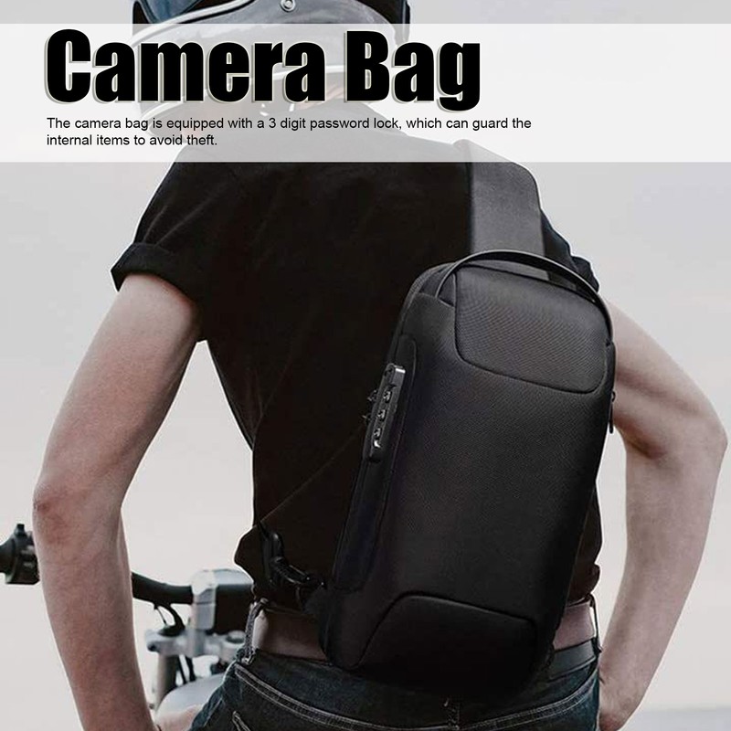 Camera Bag High Density Canvas Waterproof Large Capacity Widened Shoulder