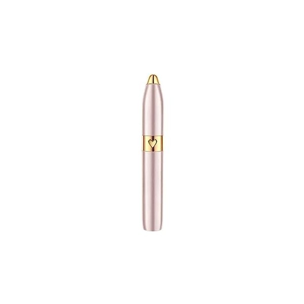 Mini Electric Eyebrow Trimmer Pen - Rose Gold