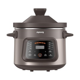 Joyoung Electric Purple Clay Slow Stew Soup Pot Cooker 5 Liter DG50K-GD505