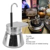 Tbest Steel Coffee Maker,Pot Stainless Steel,stovetop espresso maker stainless steel
