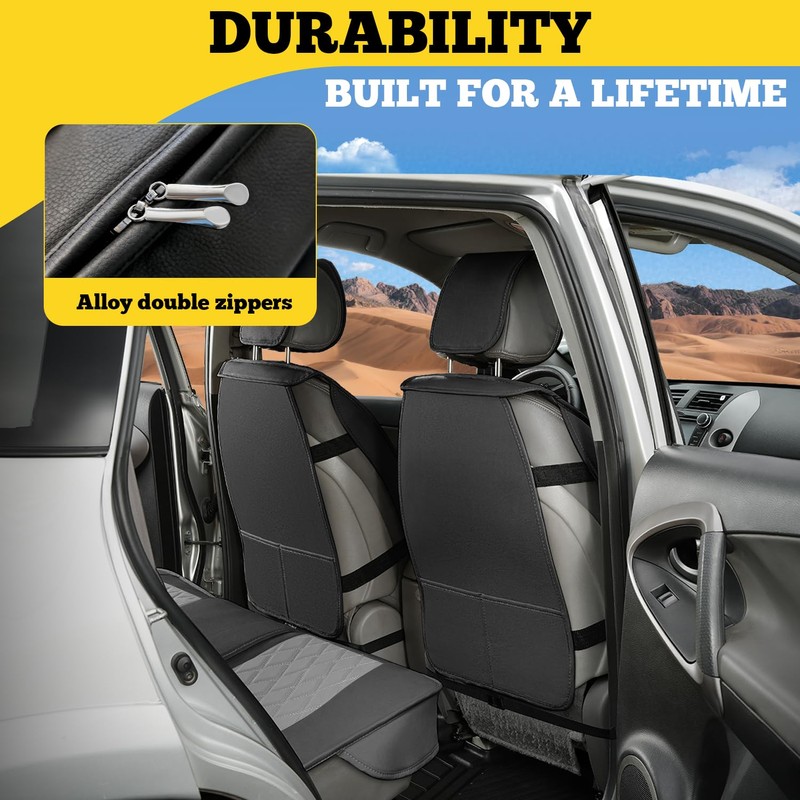 LINGVIDO Car Seat Covers for Front Seats (2 Seats) -