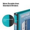 Staples Better 1-Inch, 3-Ring View Binder, Holds up to 275
