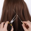 QFGasre 10 Pcs Hair Extension Loops Needle Threader Wire Pulling
