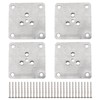 INCREWAY Fixing Plates, 4 Pieces Heavy Duty Sofa Leg Mounting