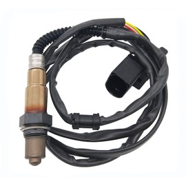 GERMBAN 0258007057 17014 Upstream O2 Oxygen Sensor 5-Wire Wideband Sensor 1 Replacement for A4 A8 Quattro TT for Touareg Passat Golf Beetle 1.8L 2.0L 0258007090