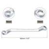 sourcing map 2pcs Offset Double Box End Wrench 10mm x