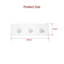 2Pcs Shower Caddy Adhesive Replacement,Shower Shelves Adhesive Strip Pad, Adhesive Shower Hooks No Drilling Strong Adhesive for Shower Caddy, Soap Holder, Kitchen Racks, Bathroom Storage Shelves