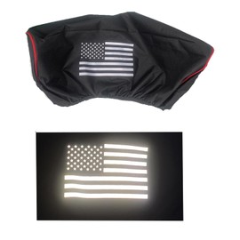 CORRBPEN Winch Cover, Heavy Duty Waterproof Dust-Proof Winch Protection Cover,Ideal for Electric Winches 8500-17500 lbs for JK accessories etc,Compatible with electric winch，winch accessories.